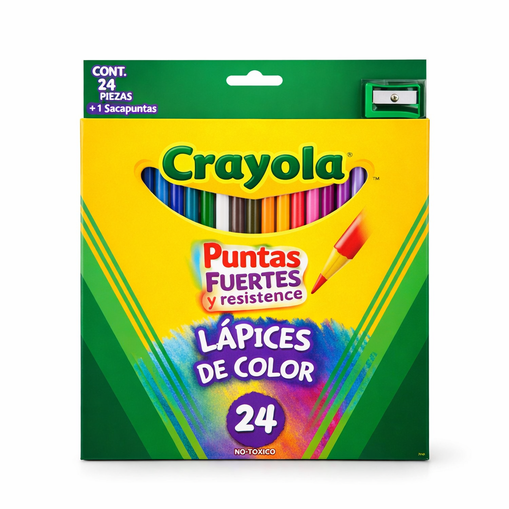 Lapiz de Color Crayola 24pz