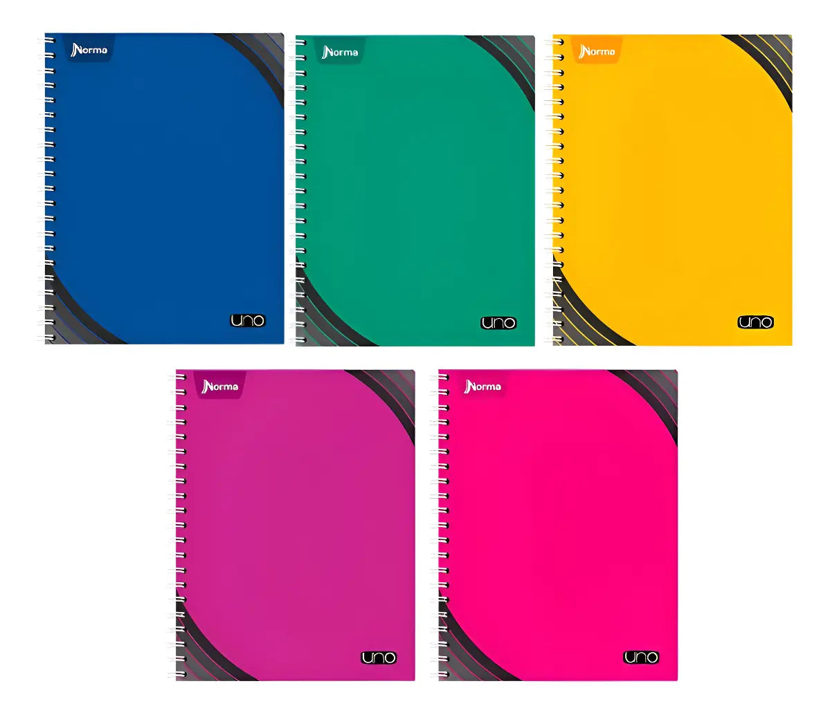 Cuaderno Norma Uno Profesional – 100 Hojas (Varios Colores)