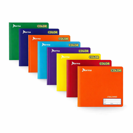 Cuaderno Cosido Forma Italiana Norma Color
