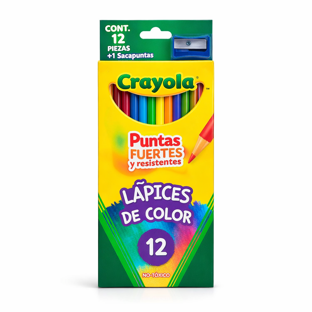 Lápices de Color Crayola 12pz