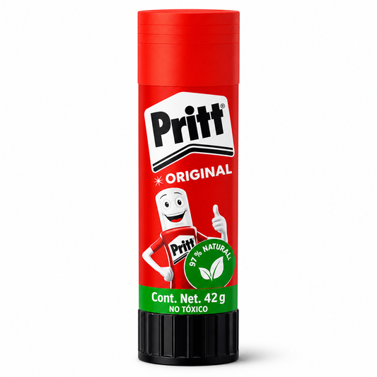 Lápiz Adhesivo Pritt Original Jumbo 42g – Máximo Rendimiento y Pegado Fuerte