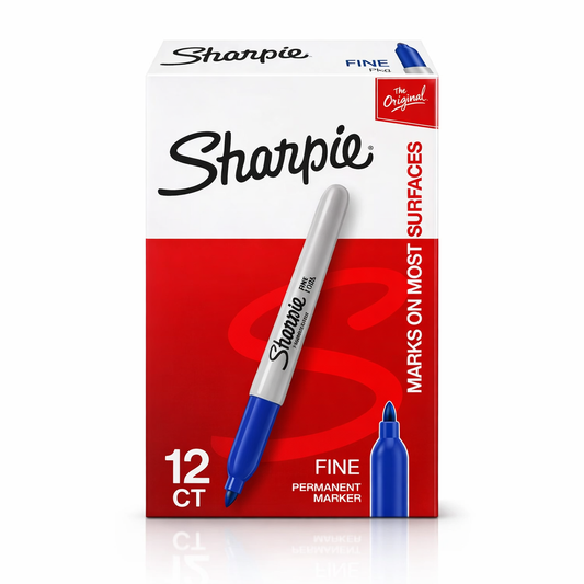 Marcador Punto Fino Sharpie Azul